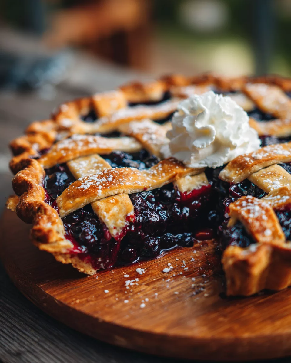 huckleberry pie