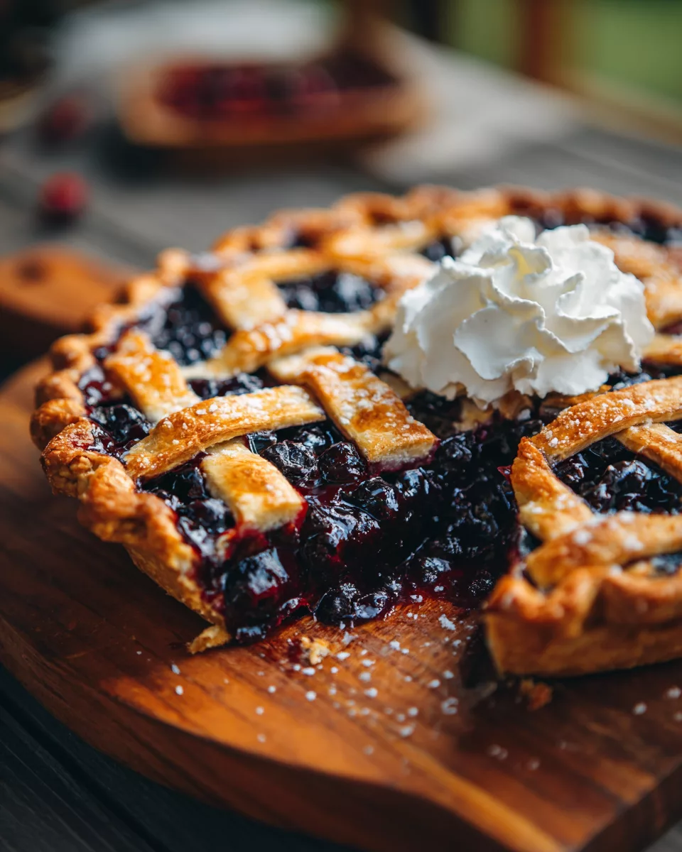 huckleberry pie
