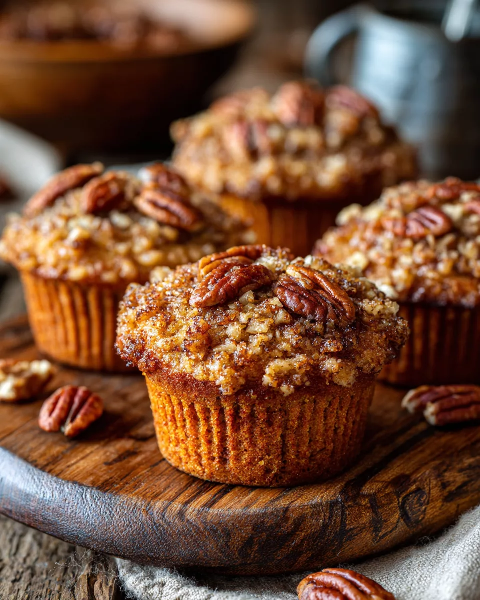 pecan pie muffins
