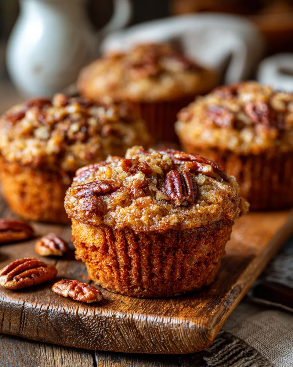 pecan pie muffins