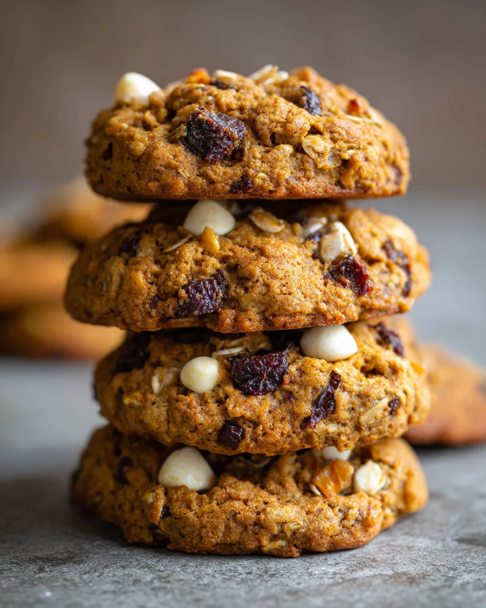 pumpkin oatmeal cookies