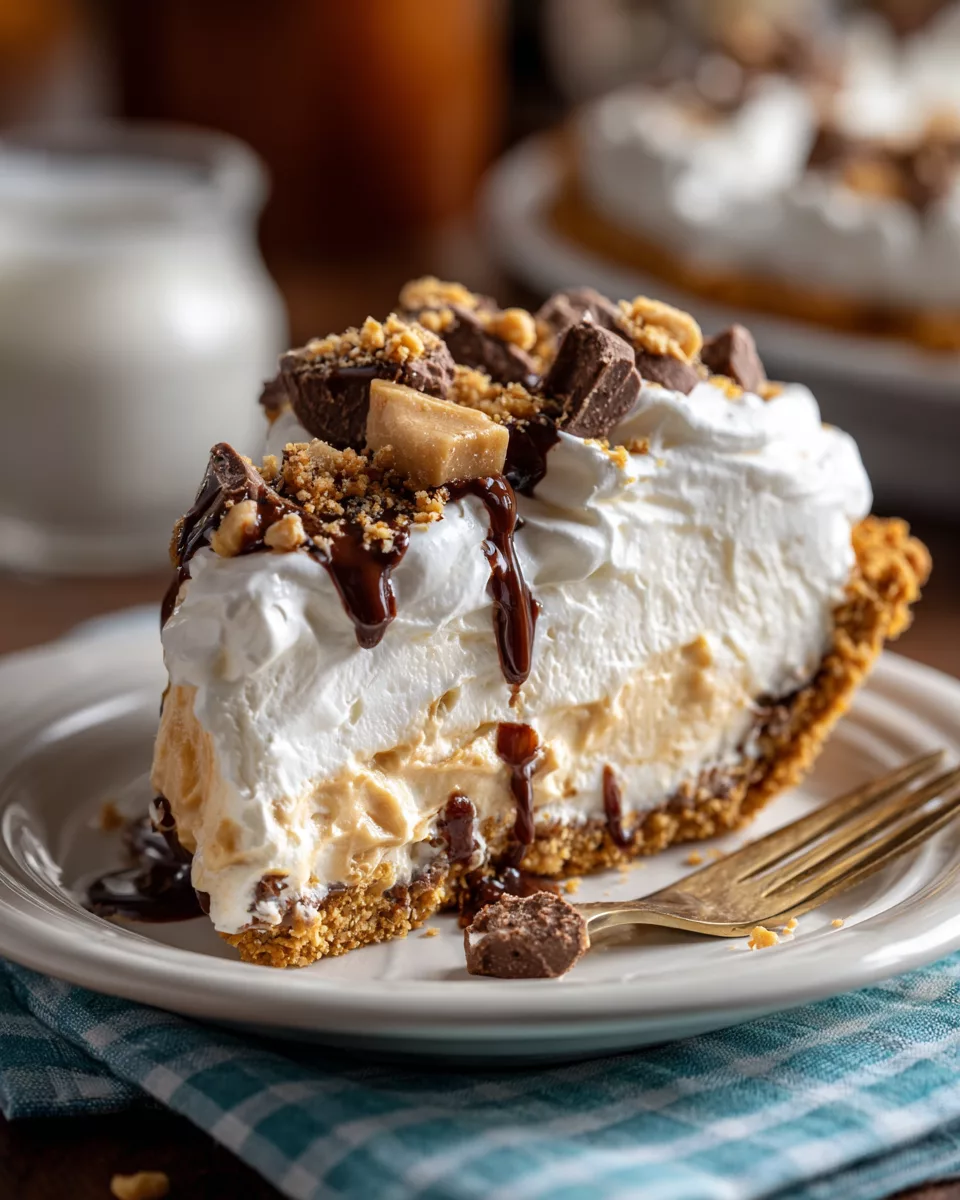 Amish Peanut Butter Cream Pie