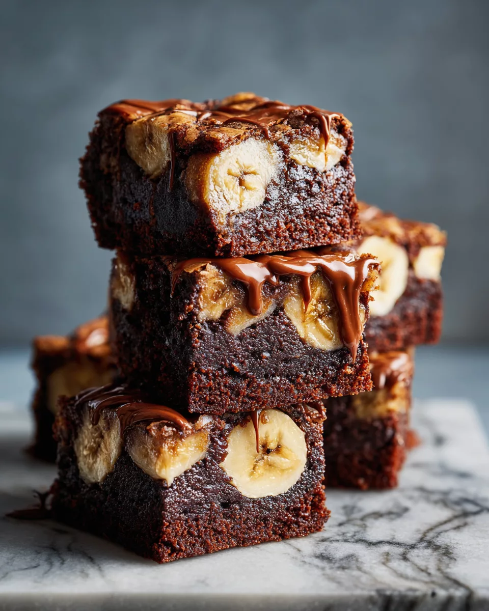 Banana Bread Brownies