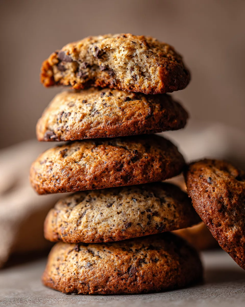 Chewy Banana Bread Cookies