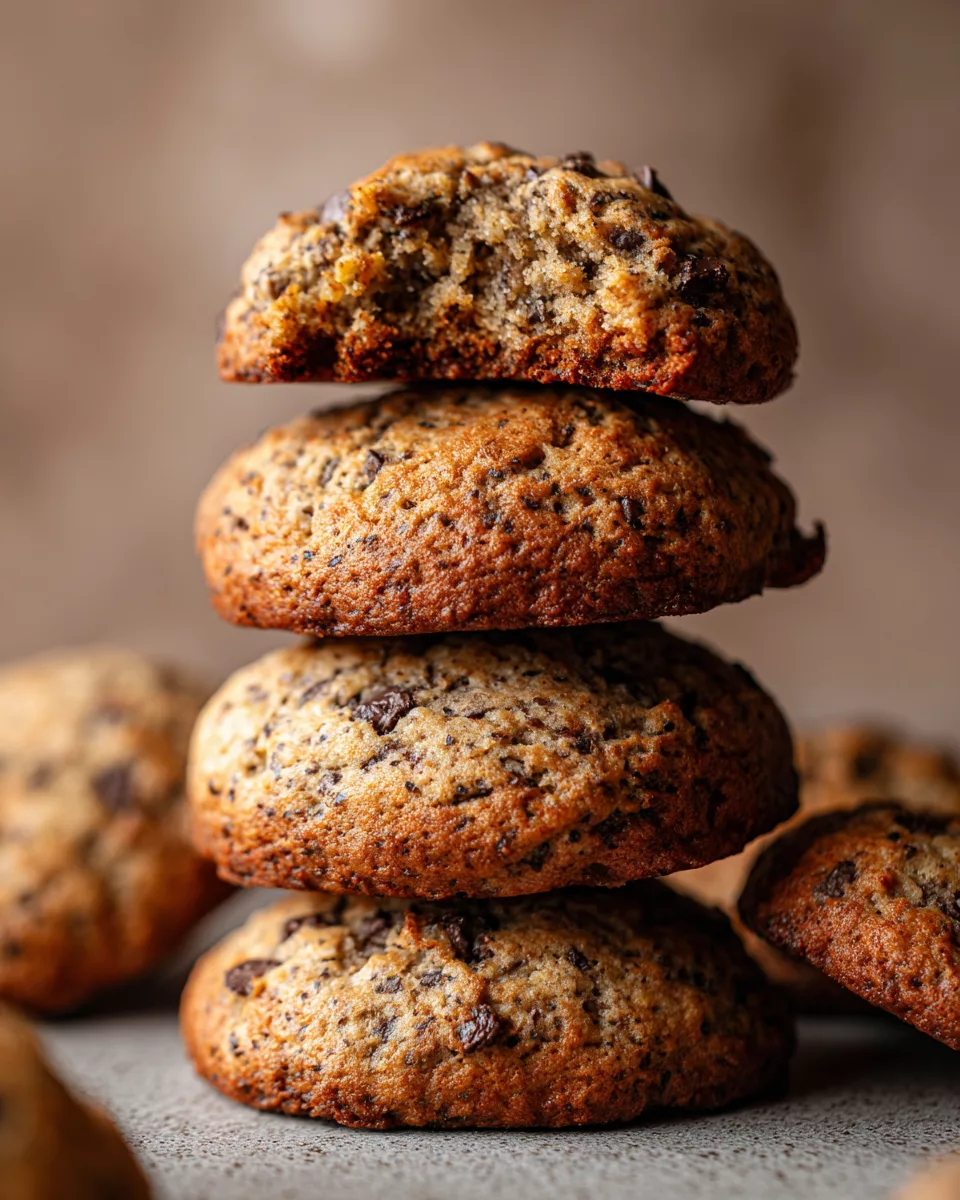 Chewy Banana Bread Cookies