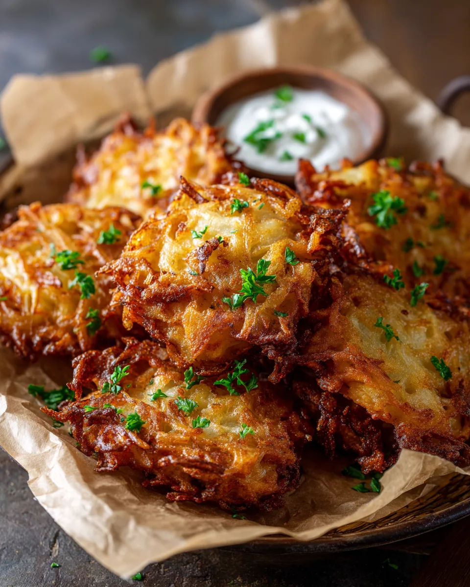 Crispy Amish Onion Fritters