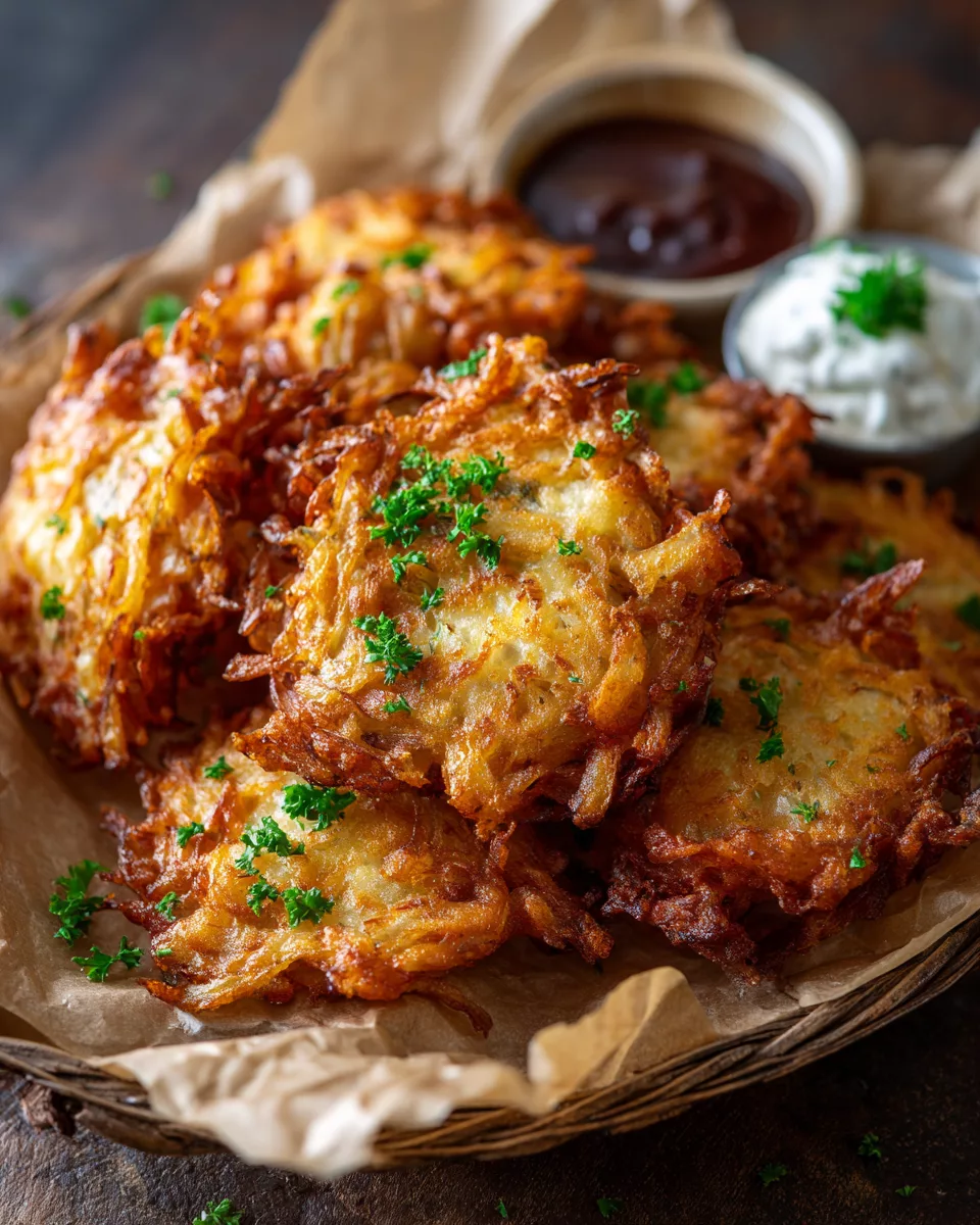 Crispy Amish Onion Fritters
