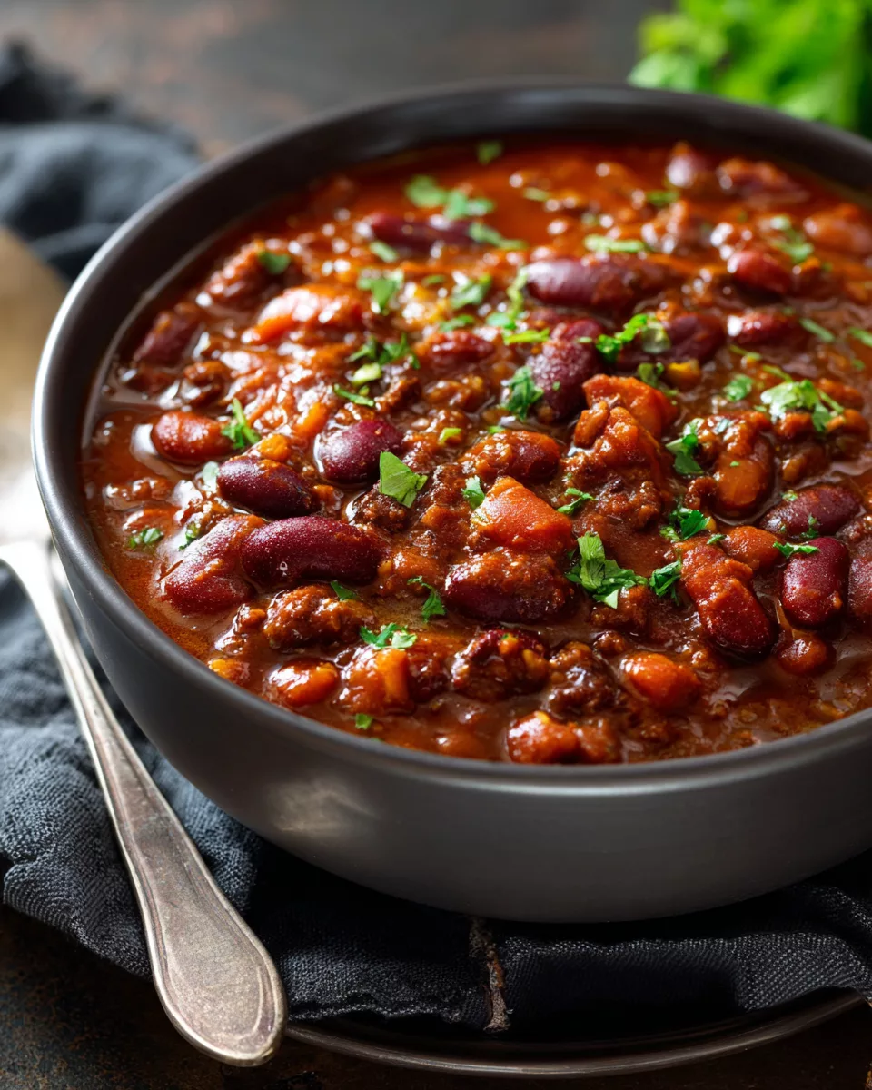 Crock Pot Cowboy Beans