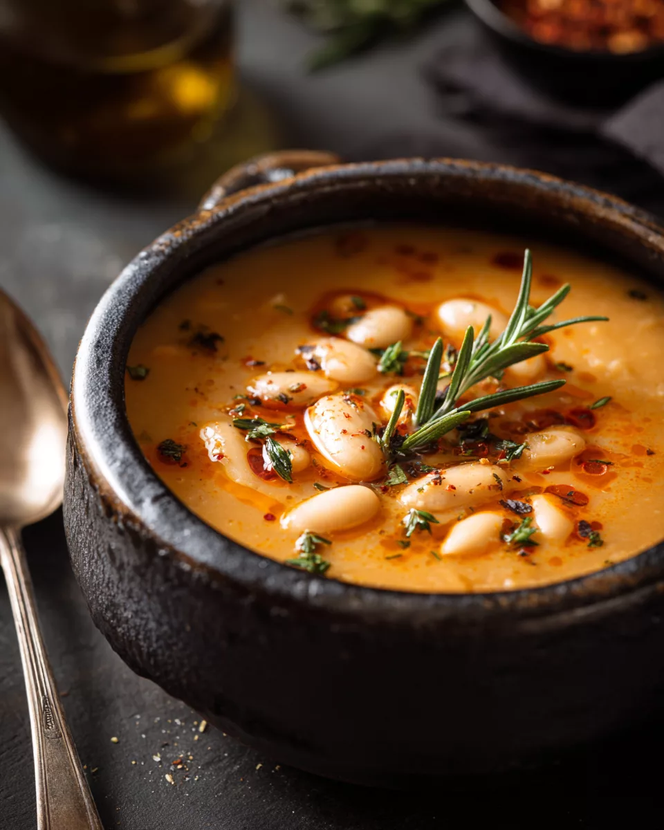 Fire-Roasted White Bean Soup