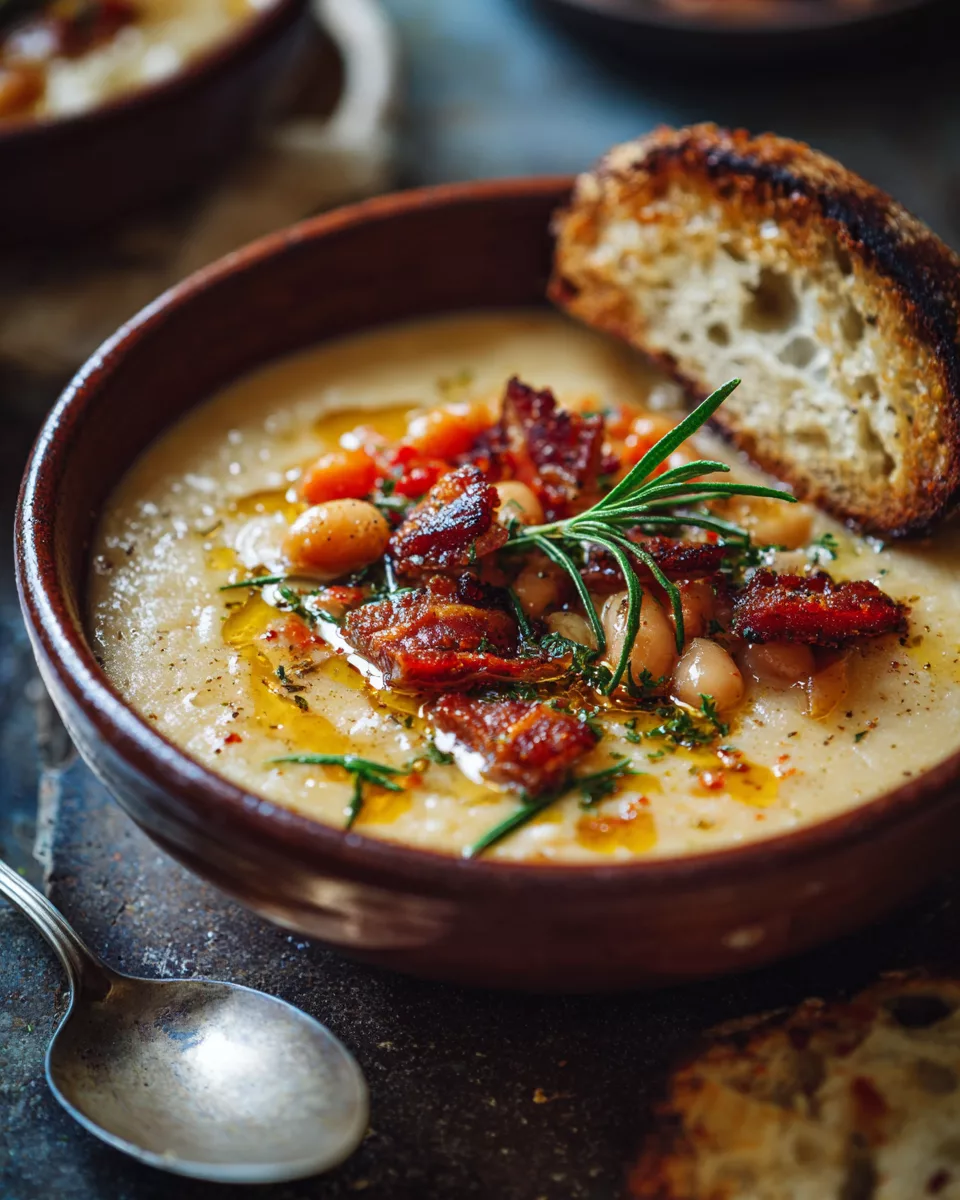 Fire-Roasted White Bean Soup