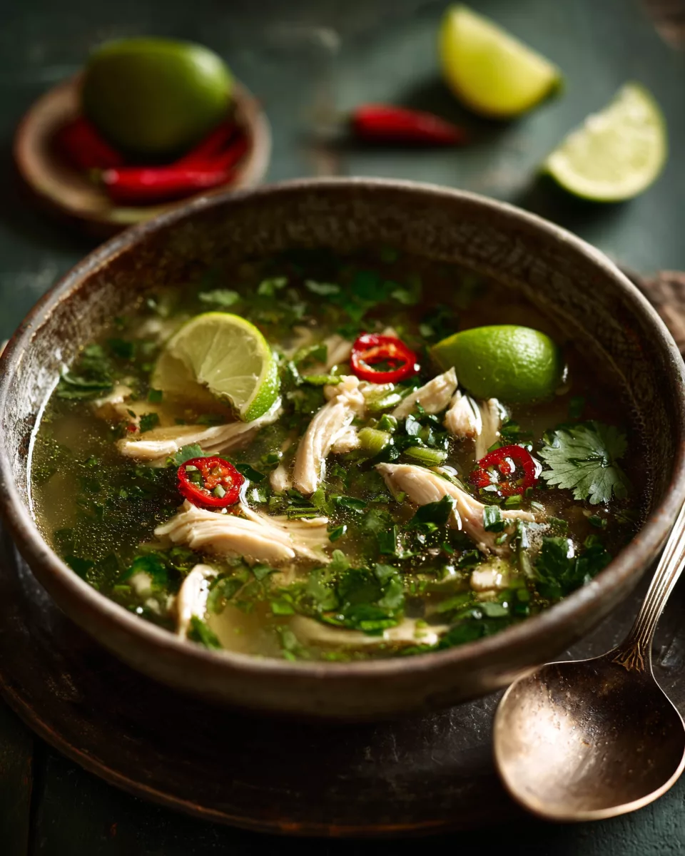 Green Chili Chicken Soup