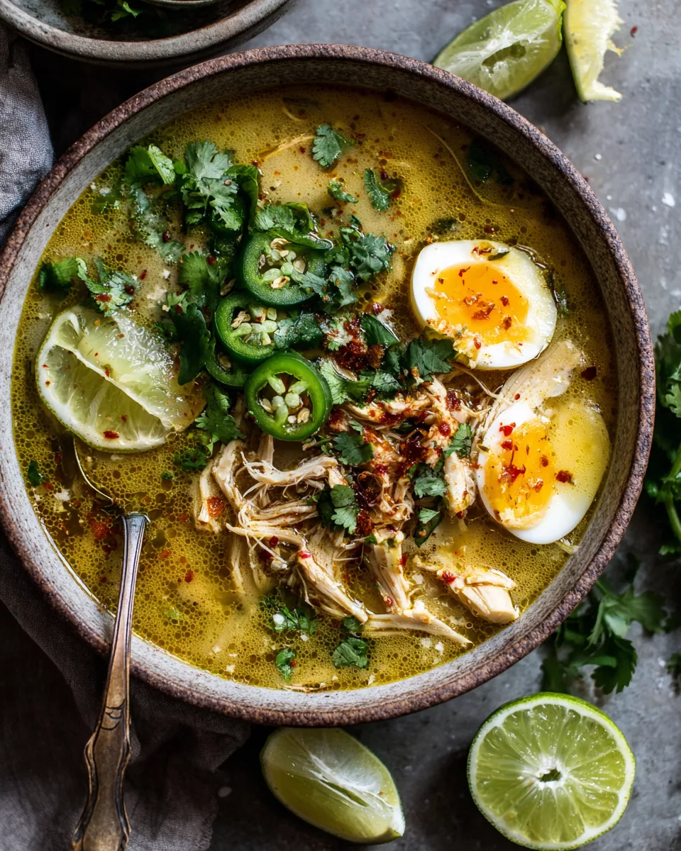 Green Chili Chicken Soup