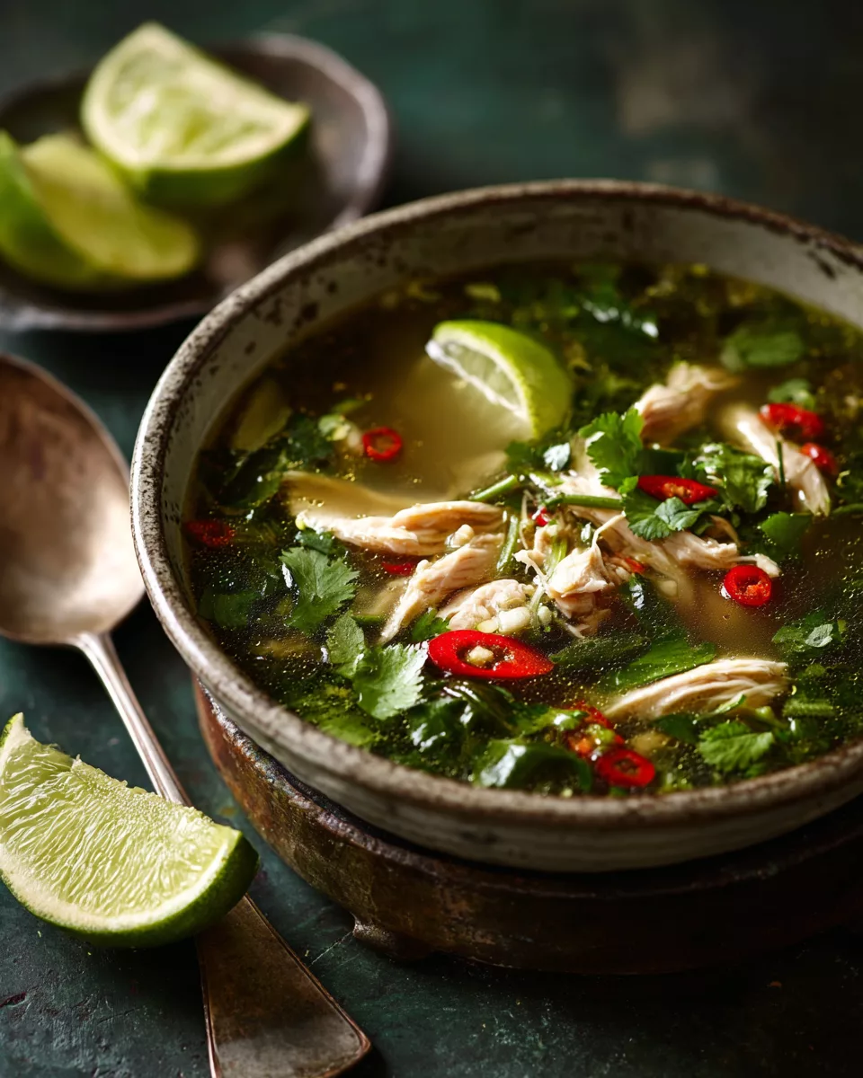 Green Chili Chicken Soup