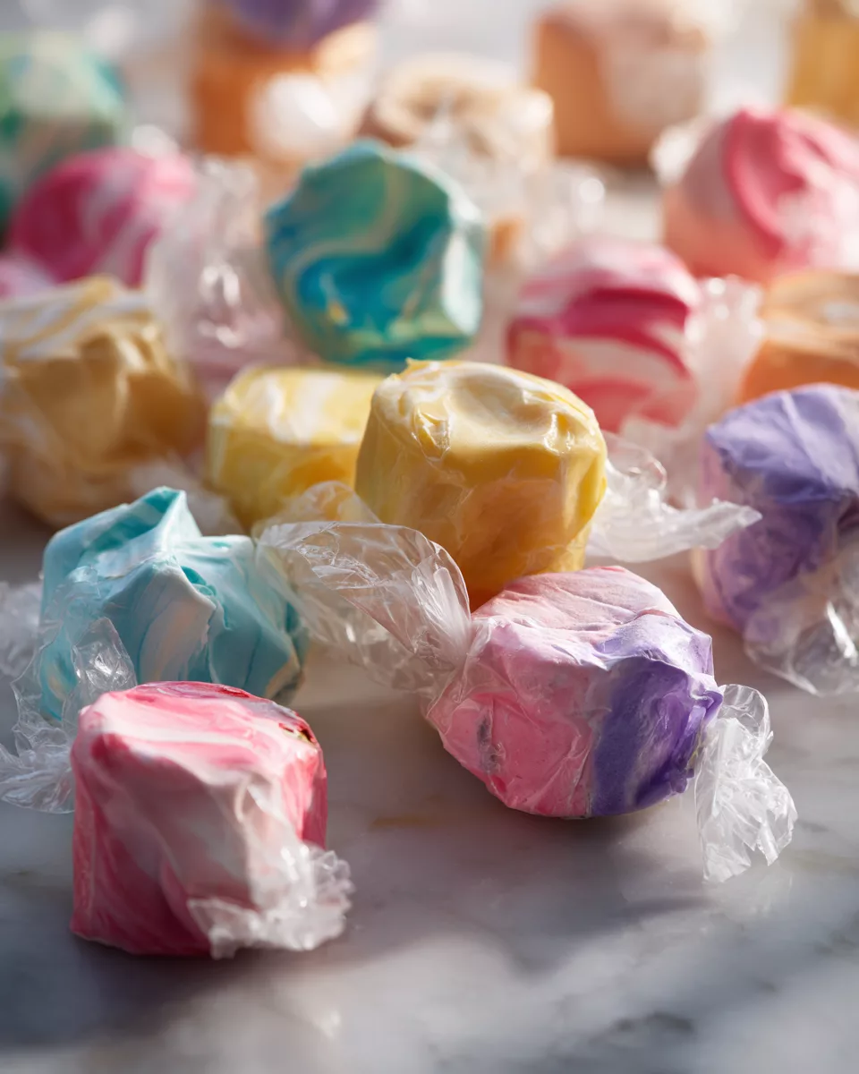 Homemade Saltwater Taffy