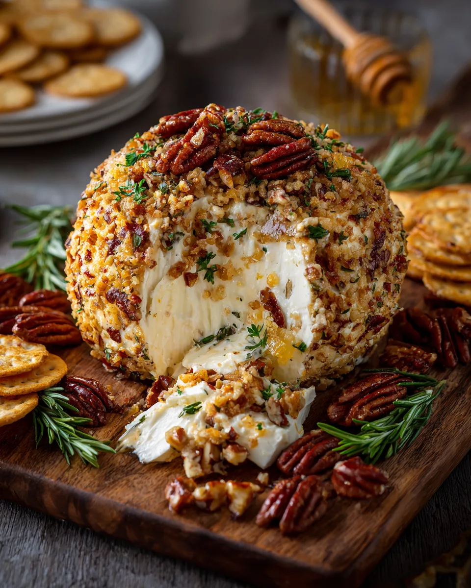Pineapple Pecan Cheese Ball