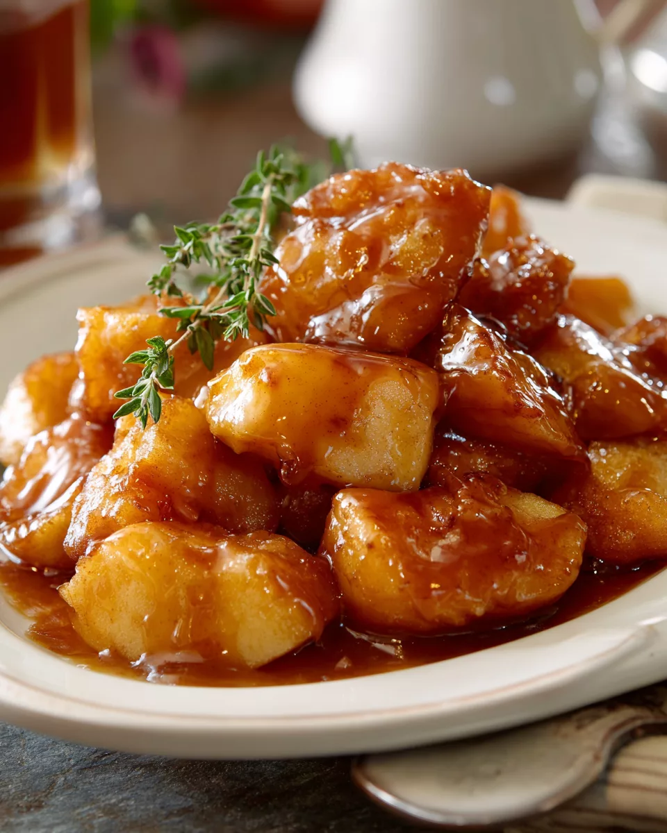 Slow Cooker Cracker Barrel–Style Fried Apples