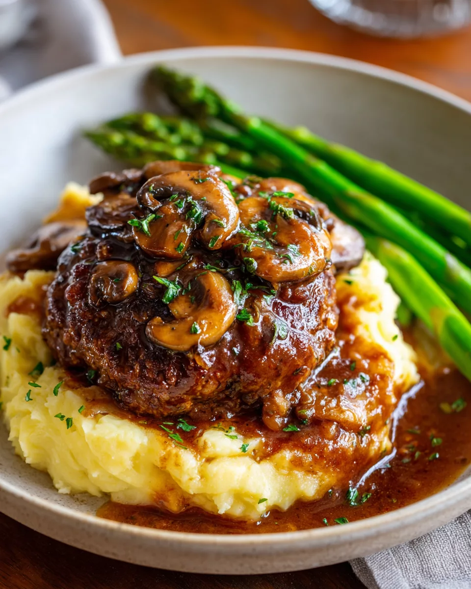 Slow Cooker Salisbury Steak