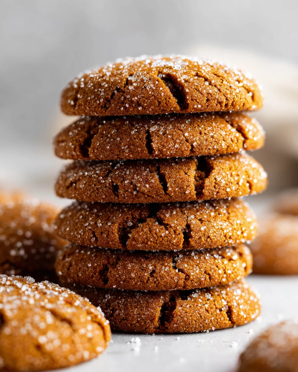 Soft Molasses Spice Cookies