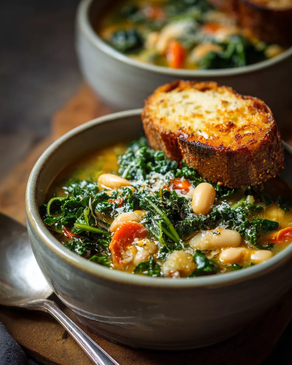 Tuscan White Bean & Kale Soup
