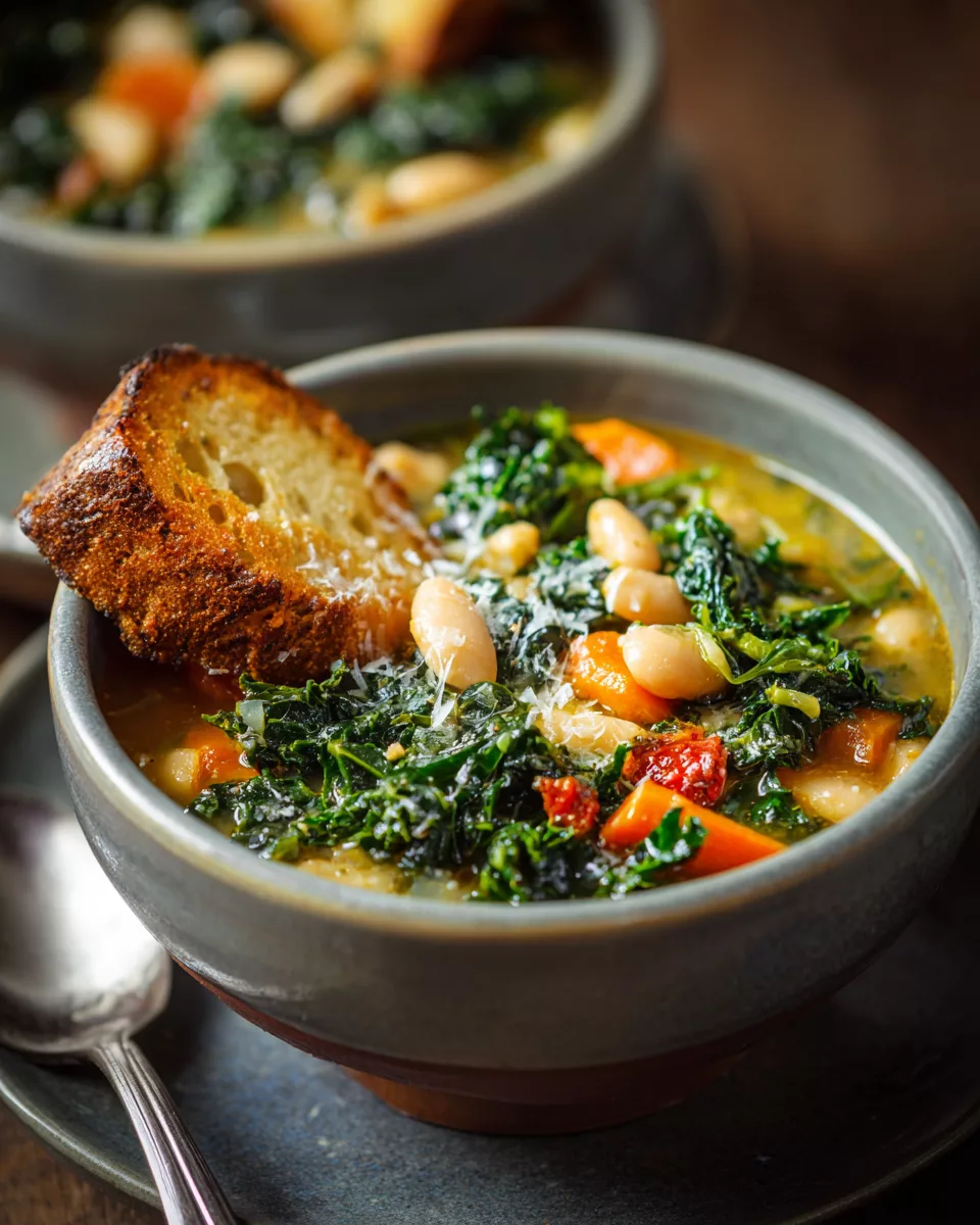 Tuscan White Bean & Kale Soup