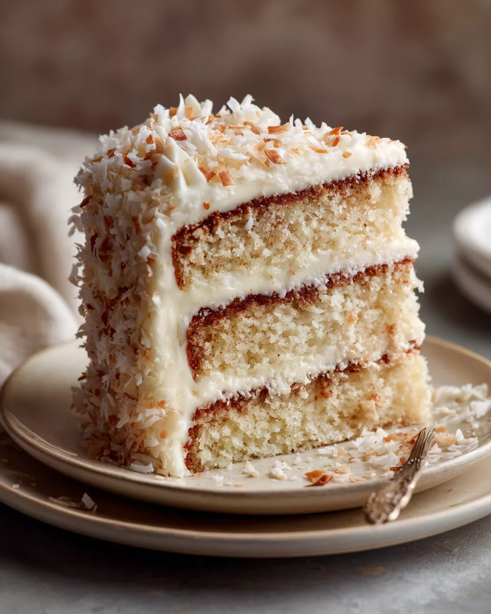 White German Chocolate Cake