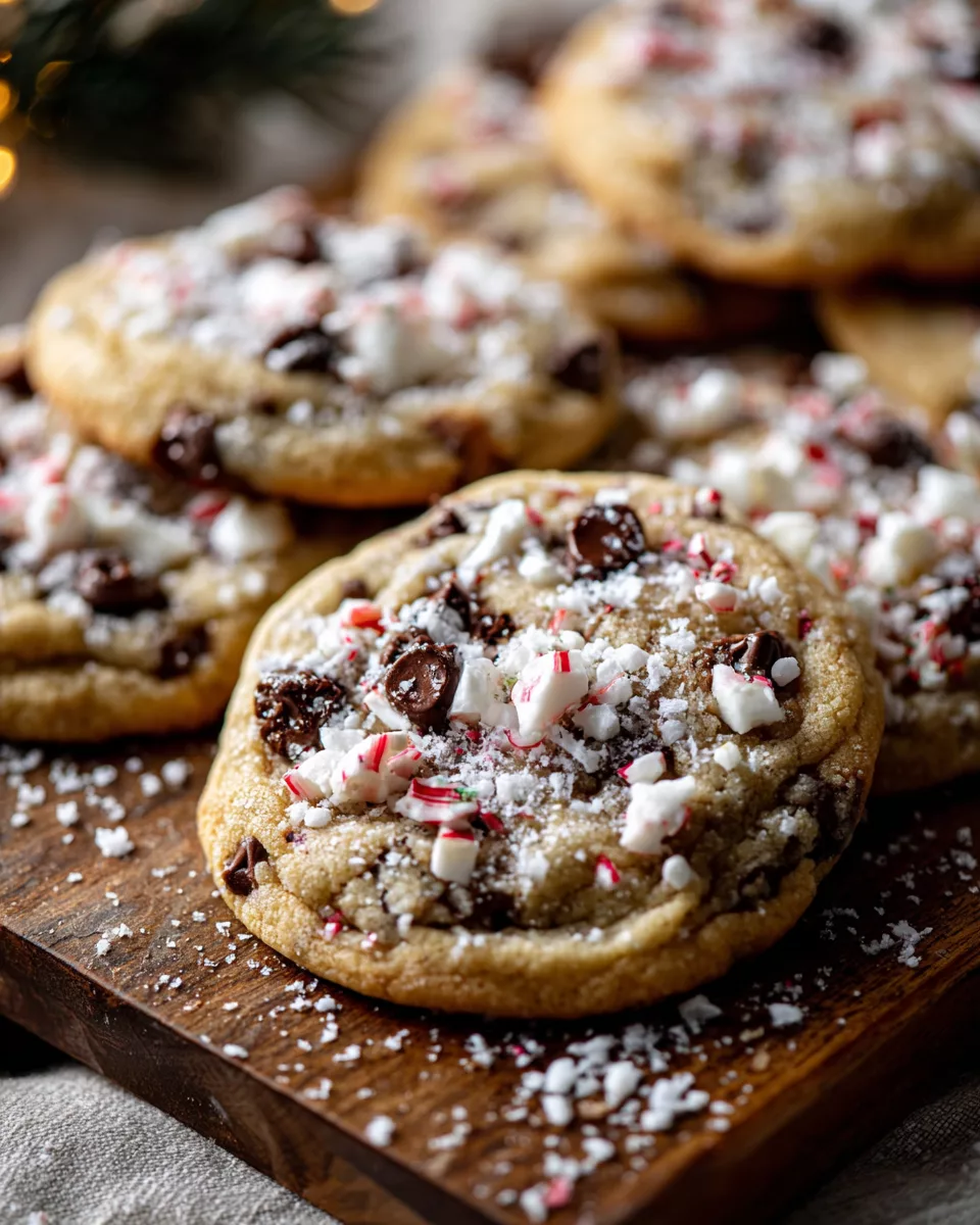 Winter Wonderland Chocolate Chip Christmas Cookies