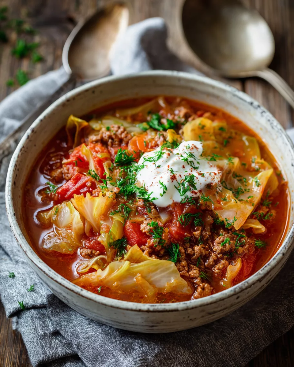 Cabbage Roll Soup