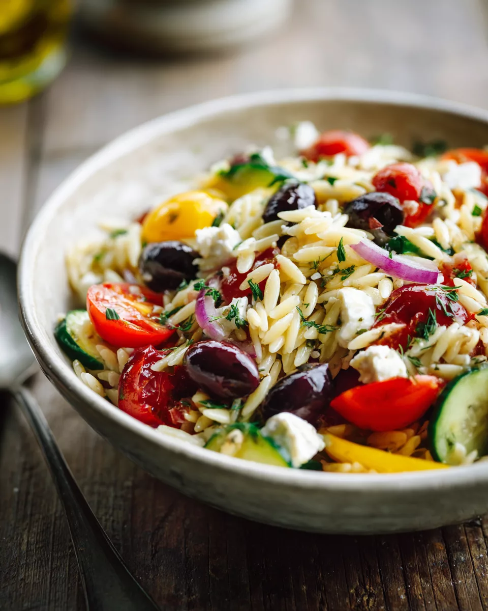 Greek Orzo Salad