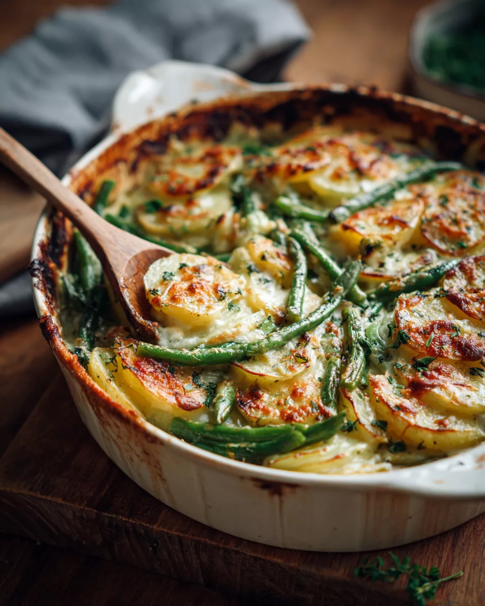 Green Bean & Potato Bake