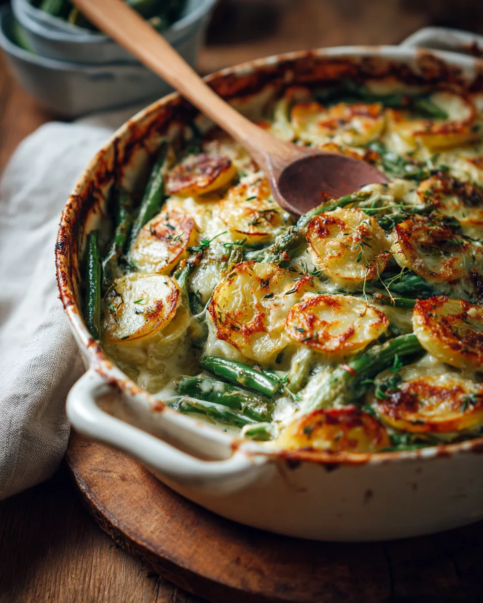 Green Bean & Potato Bake
