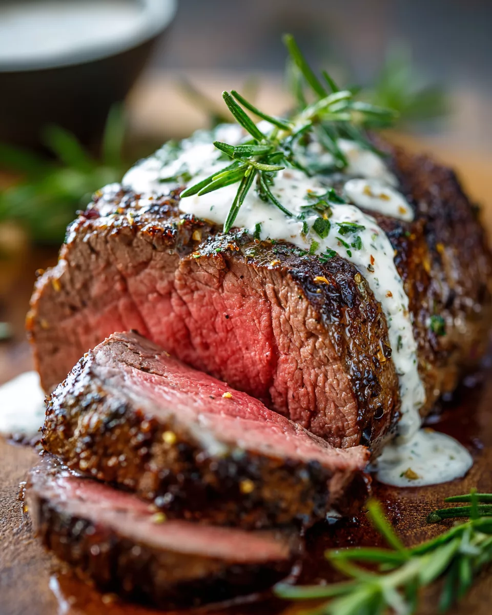 Roast Beef Tenderloin with Horseradish Sauce