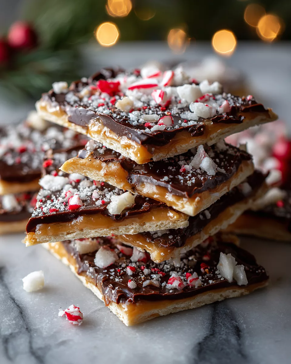 Christmas Saltine Crack Candy