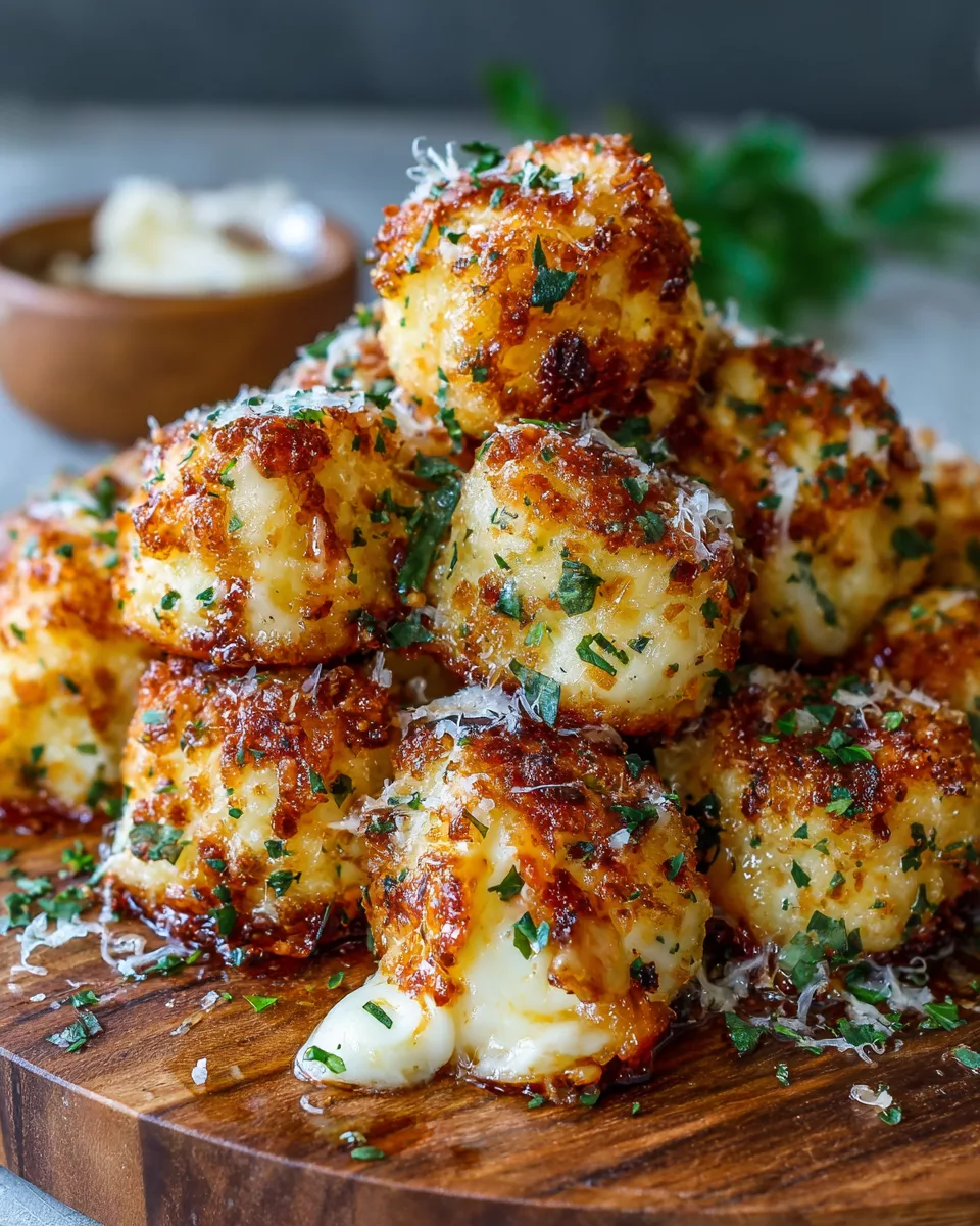 Parmesan & Mozzarella Cheese Bites