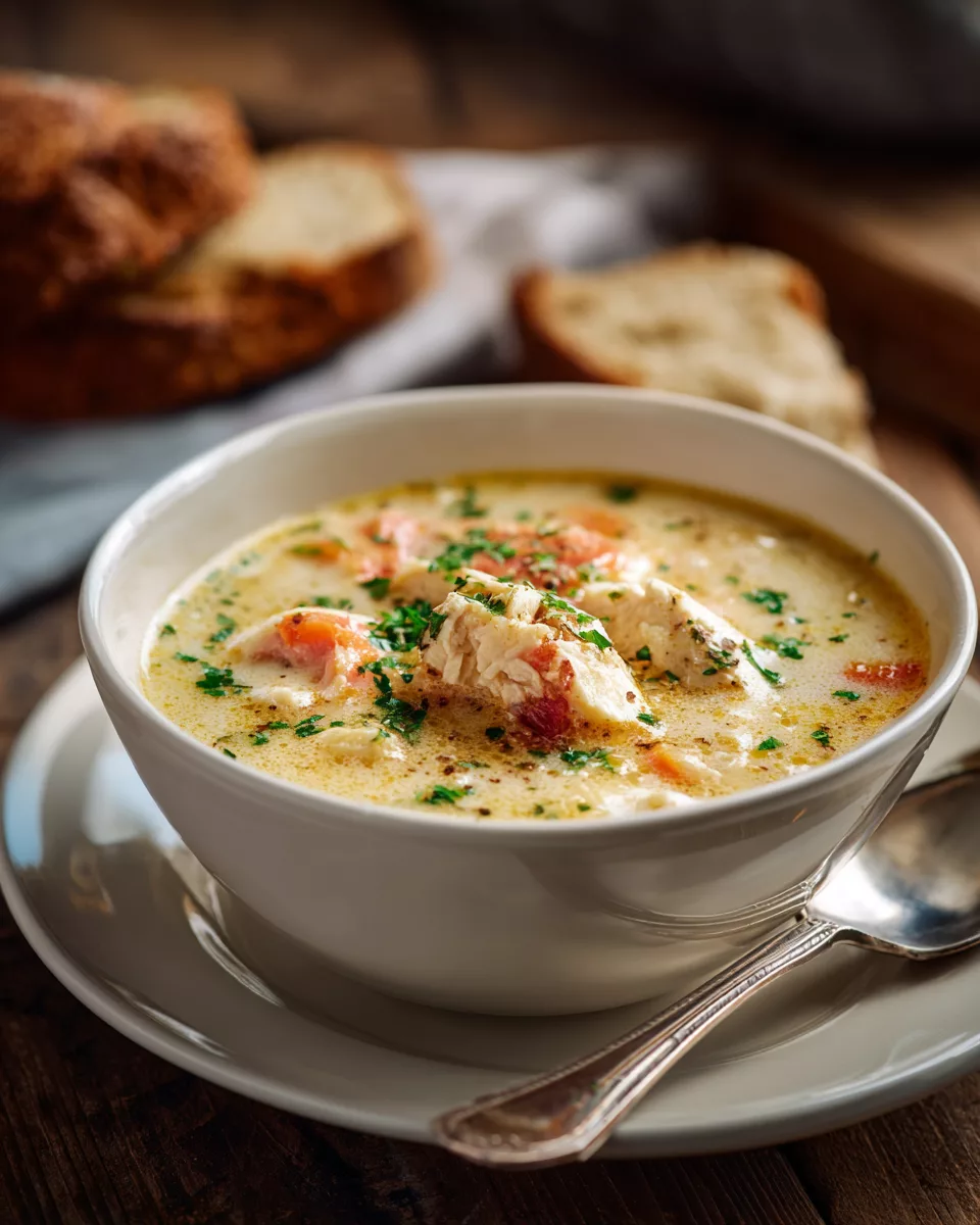 Chicken Cordon Bleu Soup