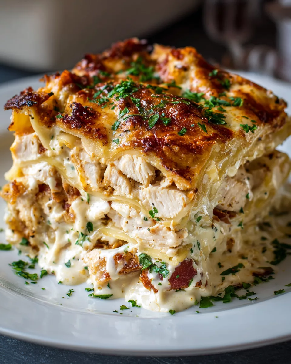 Chicken Lasagna with Ranch