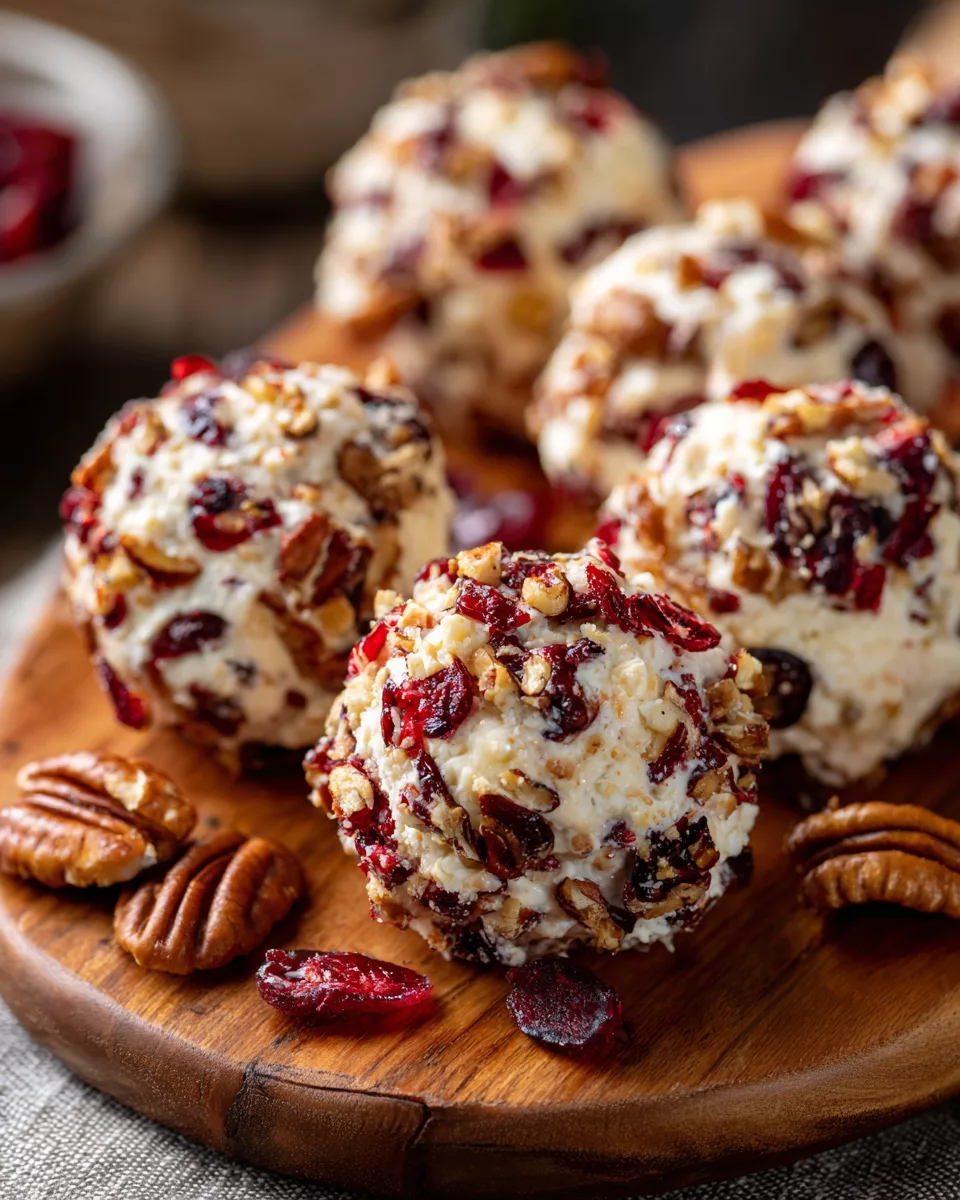 Cranberry Pecan Cheese Balls