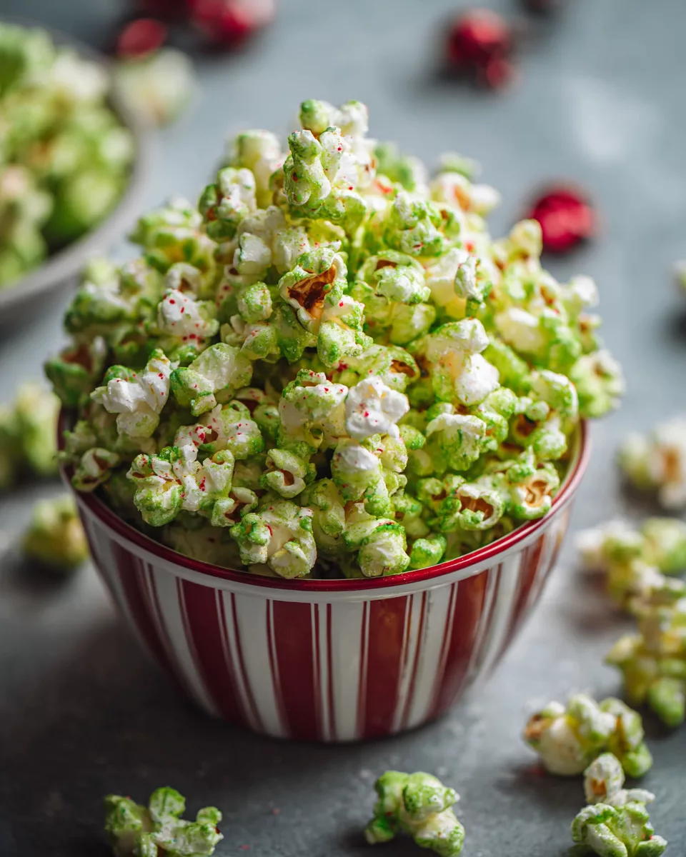 Grinch Popcorn