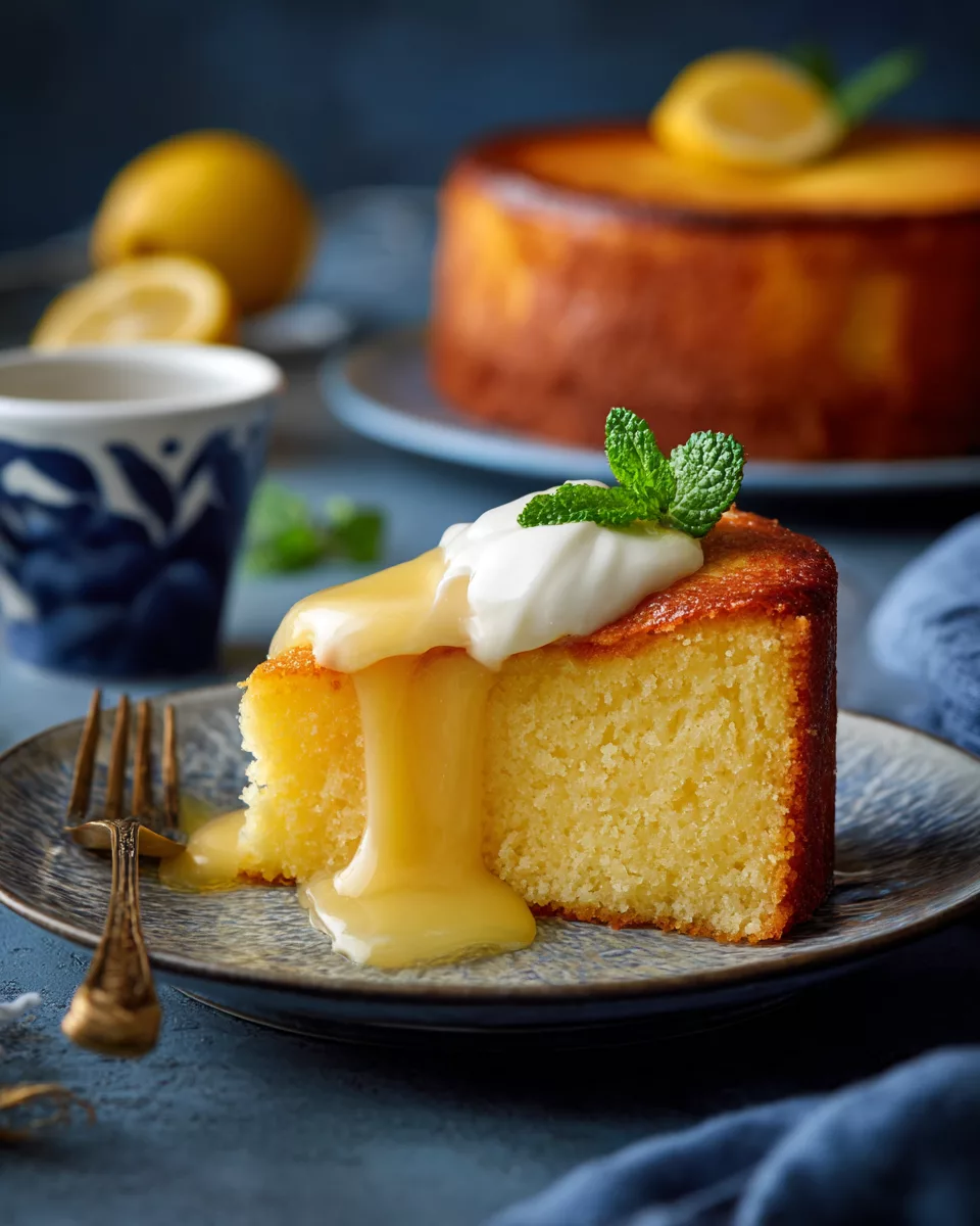 Lemon Custard Cake