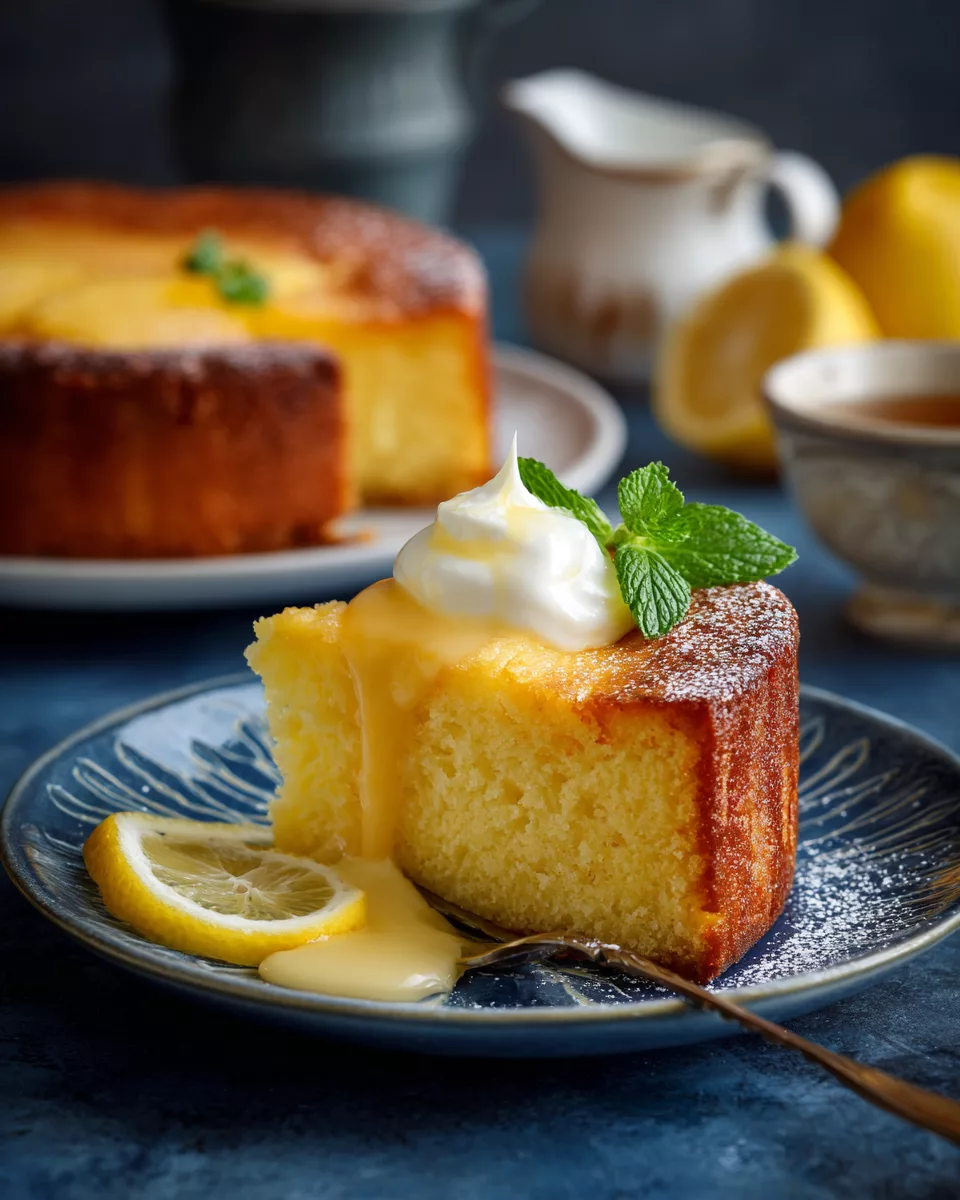 Lemon Custard Cake