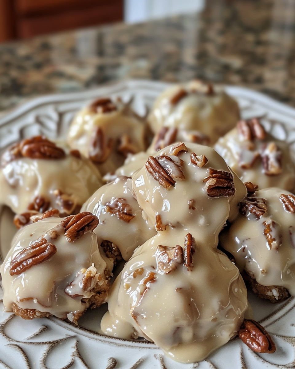 Buttermilk pecan pralines fresh out of the pressure cooker