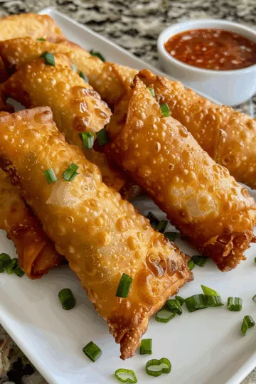 Crab Rangoon Egg Rolls taken with iphone 15 pro max --iw 2 --ar 4:5 --v 6.0 --raw