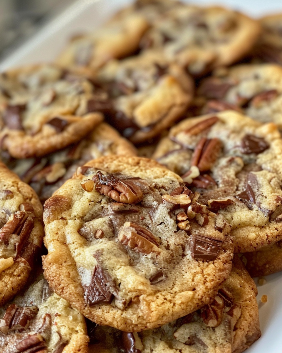 Cookie dough drop spooned onto parchment lined baking sheet