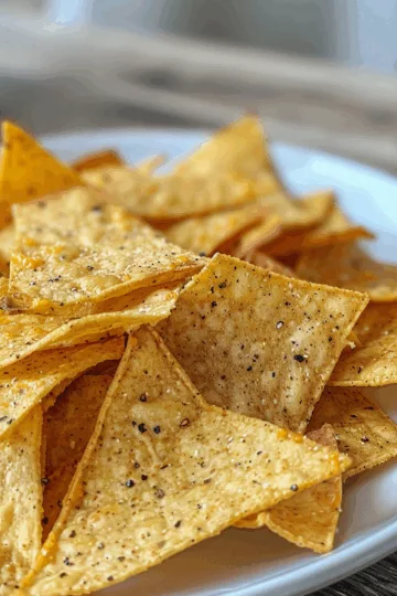 tortilla chips homemade with Honey Mustard Dressing taken with iphone 15 pro max --iw 2 --ar 4:5 --v 6.0 --raw