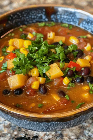 tortilla soup with Berries Mix taken with iphone 15 pro max --iw 2 --ar 4:5 --v 6.0 --raw