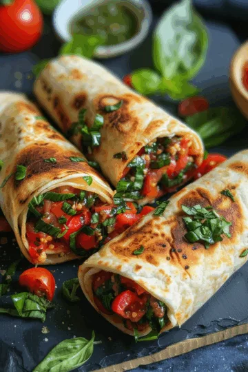 tortilla wrap recipes with Tomato Basil Sauce taken with iphone 15 pro max --iw 2 --ar 4:5 --v 6.0 --raw