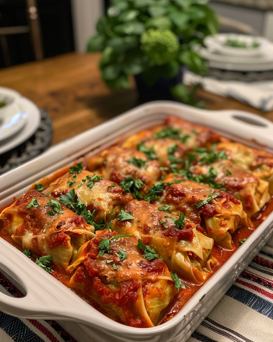 Ingredients and filling process for ricotta cabbage rolls