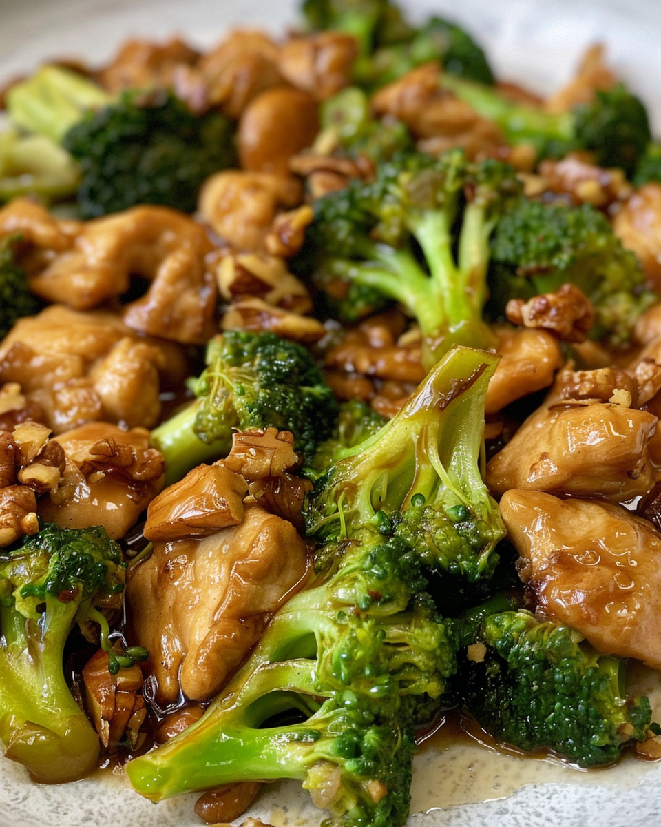 Warm pressure cooker cooking pork chops with apples and walnuts