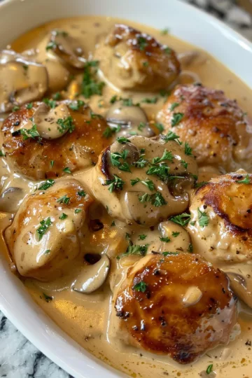 creamy garlic chicken with Ground Beef taken with iphone 15 pro max --iw 2 --ar 4:5 --v 6.0 --raw