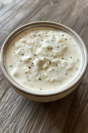 creamy italian dressing with Chili Flakes taken with iphone 15 pro max --iw 2 --ar 4:5 --v 6.0 --raw