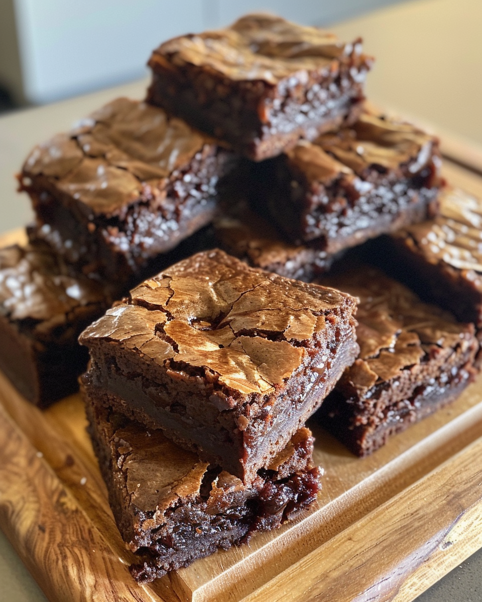 Sourdough brownies batter in pressure cooker